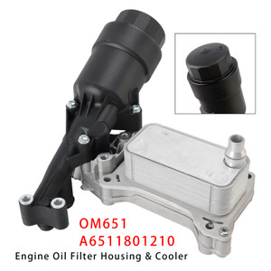 Mercedes-Benz OM651 Engine Engine Oil Filter Housing & Cooler A6511801210 Generic
