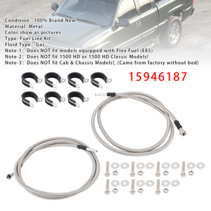 2004-2007 GMC Sierra 1500 Fuel Line Kit 15946187 Generic
