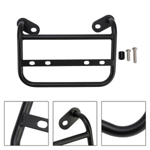 2024-2025 BMW R12 Left Luggage Rack Side Saddle Bag Mount Bracket Black Steel Black Generic