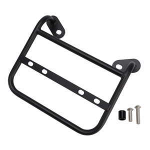 2024-2025 BMW R12 Right Luggage Rack Side Saddle Bag Mount Bracket Black Steel Black Generic