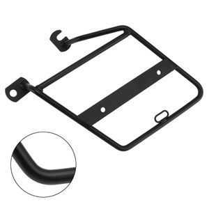 1999-2025 KAWASAKI W800 W650 W400 Left Luggage Rack Side Saddle Bag Mount Bracket Black Generic