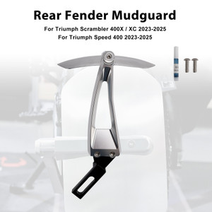 2017-2025 Triumph Bobber Rear Fender Mudguard Silver Generic