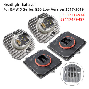 2017-2019 BMW 5 Series G30 Low Version 2PCS LED Daytime Driving Light Module+Adaptive Headlight Ballast Control Module 63117214934 Generic