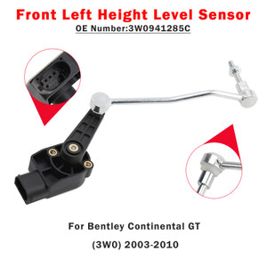 2003-2010 Bentley Continental GT (3W0) Front Left Height Level Sensor 3W0941285C Generic