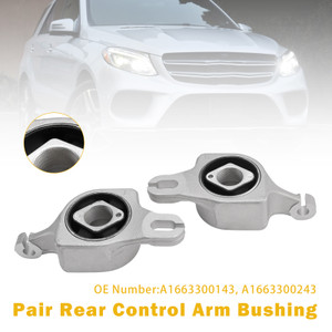 2012-2016 Mercedes-Benz GL350 ML250 GLE63 ML63 AMG Pair Rear Control Arm Bushing 1663300143 Generic