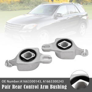 2012-2016 Mercedes-Benz GL350 ML250 GLE63 ML63 AMG Pair Rear Control Arm Bushing 1663300143 Generic