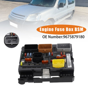 2008-2019 Citroen Berlingo Engine Fuse Box BSM 9675879180 Generic