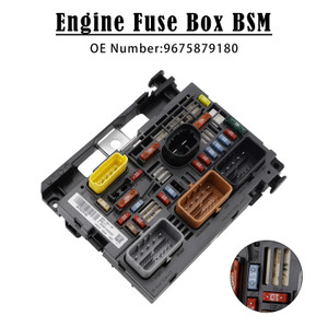 2008-2019 Citroen Berlingo Engine Fuse Box BSM 9675879180 Generic