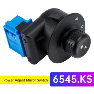 Power Adjust Mirror Switch 6545.KS for Peugeot Partner Citroen Berlingo C3