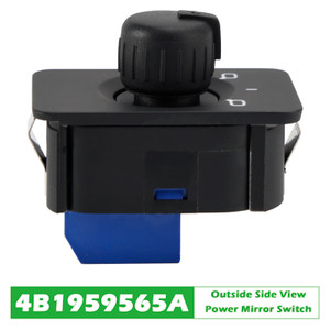1998-2001 Audi A6 Outside Side View Power Mirror Switch 4B1959565A Generic