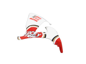 Fairings Suzuki GSXR 1000 White & Red Lucky Strike Racing  (2009-2016)