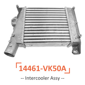 2001-2012 Nissan Navara D22 PICK UP III NP 300 NP300 Intercooler Assy 14461-VK50A Generic