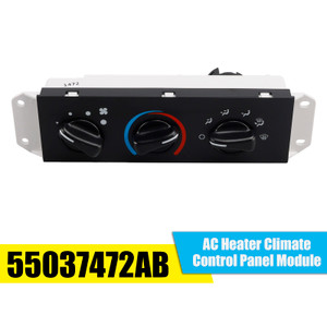 1999-2004 Jeep Wrangler AC Heater Climate Control Panel Module 55037472AB Generic