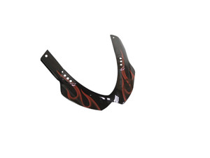 Fairings Suzuki GSXR 1000 Black & Red Flame Racing  (2009-2016)