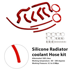 2021-2025 Ducati Monster 937 Silicone Radiator coolant Hose kit Red Generic
