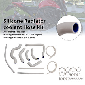 2021-2025 Ducati Monster 937 Silicone Radiator coolant Hose kit White Generic
