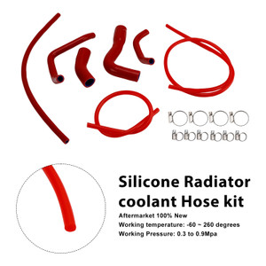 2021-2025 Aprilia RS 660 Silicone Radiator coolant Hose kit Red Generic