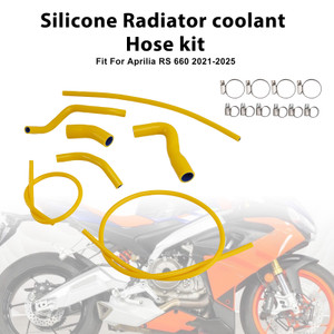 2021-2025 Aprilia RS 660 Silicone Radiator coolant Hose kit Yellow Generic