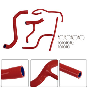 2022-2025 Aprilia Tuareg 660 Silicone Radiator coolant Hose kit Red Generic