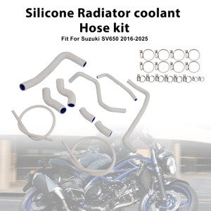 2016-2025 Suzuki SV650 Silicone Radiator coolant Hose kit White Generic