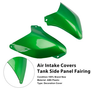 2025-2026 Kawasaki Z900 Air Intake Covers Tank Side Panel Fairing Green Generic