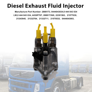 2008-2016 Volvo Truck Engine D11 D13 Exhaust Fluid Injector Dosing Unit 0444043087 Generic