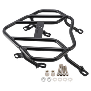 1996-2025 Suzuki DR650 Rear Carrier Tube Type Luggage Rack Black Generic