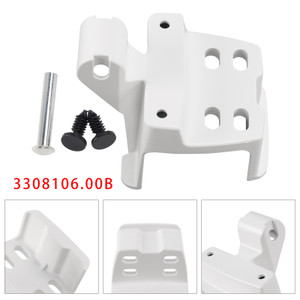 3308106.00B White Awning Arm Top Mounting Bracket Kit For Dometic 3308106.00
