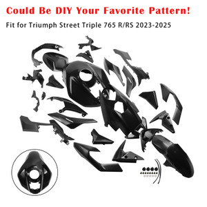 2023-2025 Triumph Street Triple 765 R/RS Aftermarket Fairing Set Generic