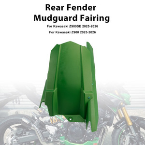 2017-2025 Kawasaki Z900SE Z900 Rear Fender Mudguard Fairing Green