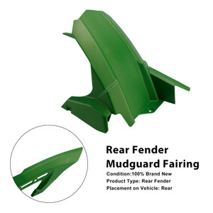 2017-2025 Kawasaki Z900SE Z900 Rear Fender Mudguard Fairing Green