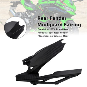 2020-2025 Kawasaki ZX-25R / ZX-4R / ZX-4RR Rear Fender Mudguard Fairing Black Generic
