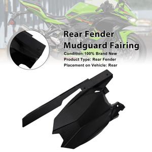 2020-2025 Kawasaki ZX-25R / ZX-4R / ZX-4RR Rear Fender Mudguard Fairing Black Generic