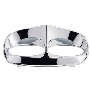 1998-2013 Harley Davidson Road Glide Dual Headlight Trim Bezel Cover Fairing Chrome Generic