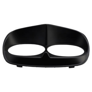 1998-2013 Harley Davidson Road Glide Dual Headlight Trim Bezel Cover Fairing Matte Black Generic