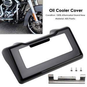 2011-2016 Harley Touring and Trike Oil Cooler Cover Black Generic