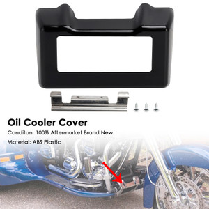 2011-2016 Harley Touring and Trike Oil Cooler Cover Black Generic