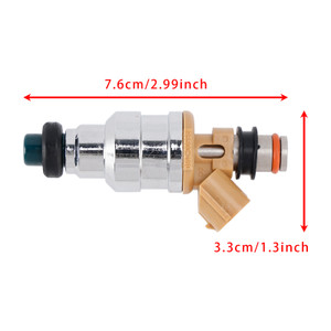 1989 Ford Probe GL LX Hatchback 2-Door 2.2L 1Pcs Fuel Injector 195500-1280 Generic