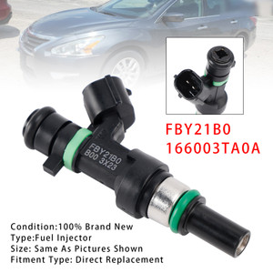 2013-2014 Nissan Altima  2.5L L4 Gas 1Pcs Fuel Injector FBY21B0 166003TA0A Generic