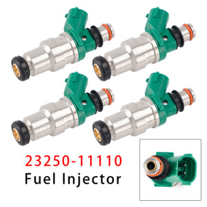 1995-1997 Toyota Corolla VII Saloon (E100) 1.3 XLI 4Pcs Fuel Injector 23250-11110 Generic