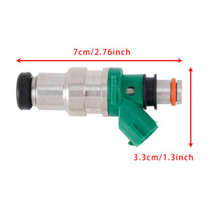 1995-1999 Toyota Paseo Coupe (EL54) 1.5 4Pcs Fuel Injector 23250-11110 Generic