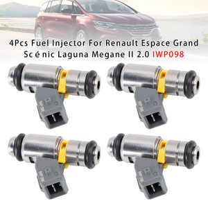2004-2015 Renault Megane II Scénic II 4Pcs Fuel Injector IWP098 8200058379 Generic