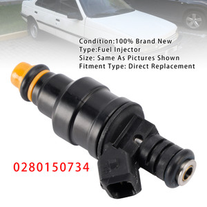 1987-1989 Peugeot 405 505 1.9L 2.2L 1Pcs Fuel Injector 0280150734 Generic