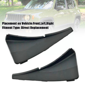 2015-2017 Jeep Renegade Pair Windshield Corner Wiper Cowl Cover 735640965 Generic