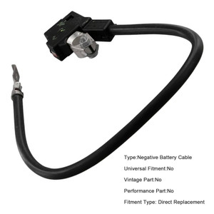 BMW F30 F07 F06 F02 F12 F13 F25 F26 Negative Battery Terminal Cable Wire 61219302358 Generic