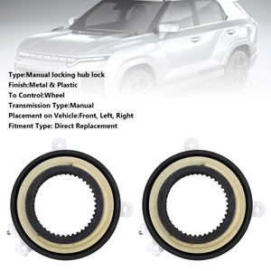 2018-2025 Ssangyong Musso 2Pcs Front Manual Wheel Locking Hub 4151009000 Generic