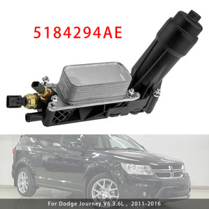 2011-2014 Dodge Averger V6 Engine Oil Cooler Filter Housing 5184294AE Generic