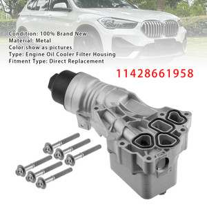 2020-2022 BMW X1 L3 L4 1.5L 2.0L Engine Oil Cooler Filter Housing 11428661958 Generic