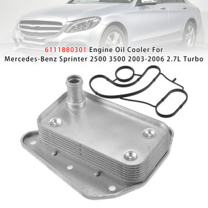 2010-2014 Mercedes-Benz C200 L4 1.8L Engine Oil Cooler 6111880301 Generic