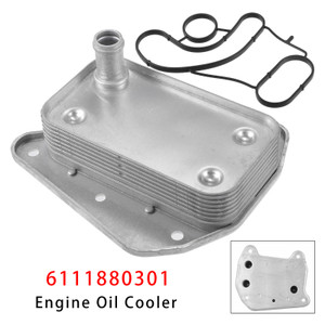 2010-2014 Mercedes-Benz C200 L4 1.8L Engine Oil Cooler 6111880301 Generic